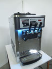3 Flavors Commercial Countertop Soft Serve Ice Cream Machine 20 L/H Capacity