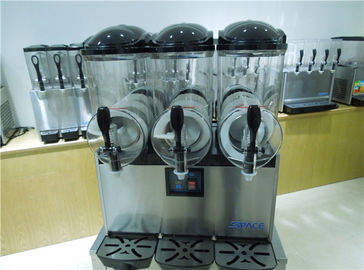 High Capacity 3 Tanks Frozen Drink Slush Machine Automatically Control CE Approved