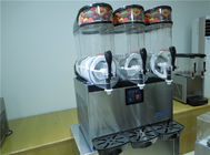 Commercial Grade Slush Machine , Frozen Drink Maker Machine 3x12L Output