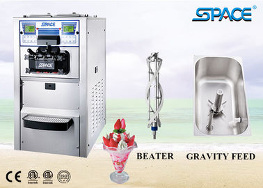 Small 3 Flavor Commercial Ice Cream Maker , Ice Cream Frozen Yogurt Making Machine