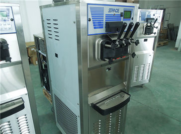 User Friendly Commercial Ice Cream Making Machine , Soft Serve Ice Cream Maker